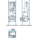 Säuleneinbau - Schiebetorantrieb NAK24V, max 400kg Torgewicht