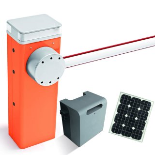 Solar-Set  Schranke MBAR (30Watt)  mit Schrankenbaum 7m