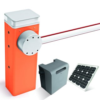 Solar-Set  Schranke LBAR (15Watt)  mit Schrankenbaum 9m