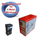 (Set4) Einzeldraht 6m, Auswerteeinheit 230V AC