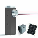 Solar-Set mit RAL 7016 Schranke MBAR (30Watt)  mit...